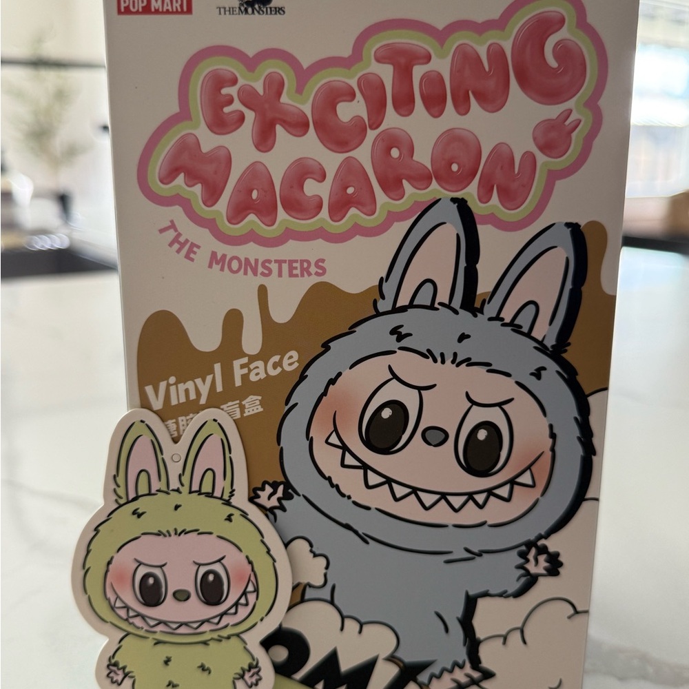 Pop Mart Exciting Macaron Vinyl Face Action Figure - Green Grape